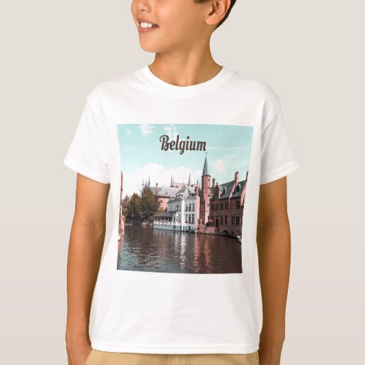 Brussels Kanaal T-shirt (Voorkant)