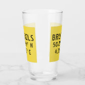 Brussels Latitude Longitude Glas (Links)