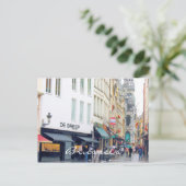 Brussels Market Square in Latijns kwartaal Briefkaart (Staand voorkant)