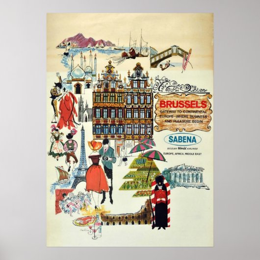 BRUSSELS POSTER (Voorkant)