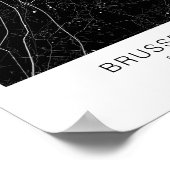 brussels poster minimalistisch scandinavisch (Hoek)