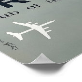 Brussels Print Belgium Art Sebena Airlines Travel  (Hoek)