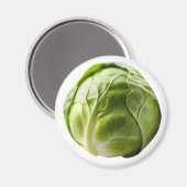 Brussels Sprout Funny Novelty Humor Christmas Magneet (Voorkant / Achterkant)