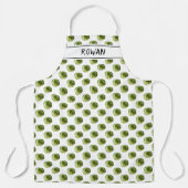 Brussels Sprout Pattern Christmas Personalized Schort (Voorkant)