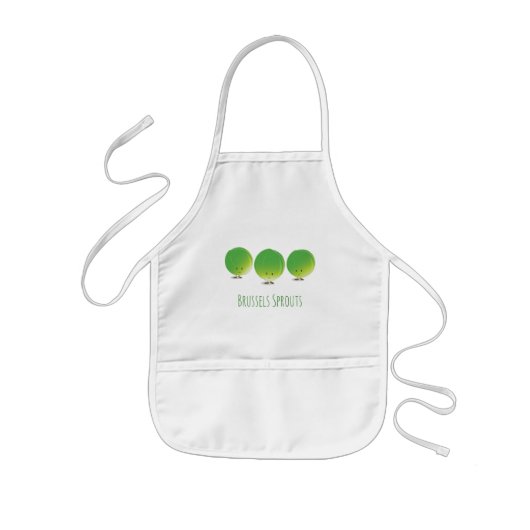 Brussels Sprouts | Apron Kinder Schort (Voorkant)