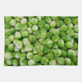 Brussels sprouts cabbage theedoek (Horizontaal)