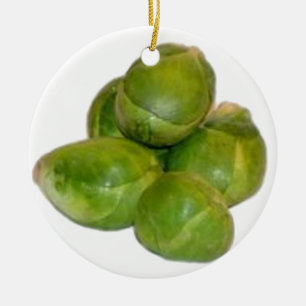 Brussels Sprouts Keramisch Ornament