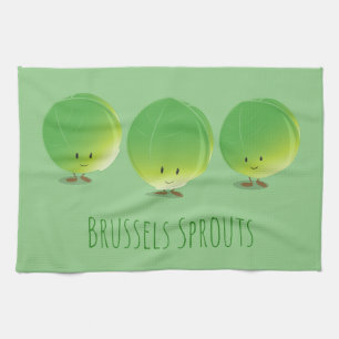 Brussels Sprouts Keukenhanddoek