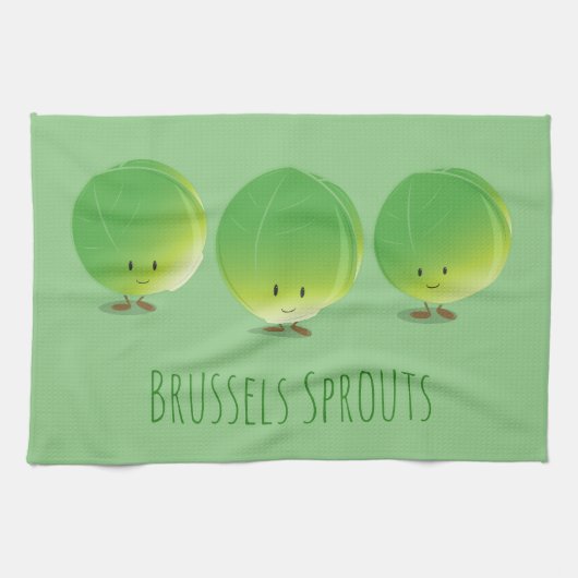 Brussels Sprouts | Keukenhanddoek (Horizontaal)
