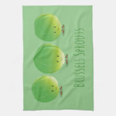 Brussels Sprouts | Keukenhanddoek (Verticaal)