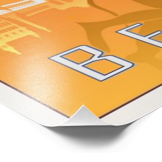 Brussels vintage poster (Hoek)