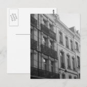 Brusselse architectuur briefkaart (Voorkant / Achterkant)