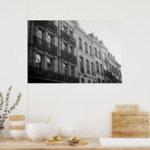 Brusselse architectuur poster (Keuken)