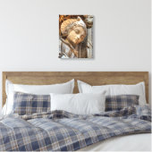 Brusselse gotiek canvas afdruk (Insitu (Slaapkamer))