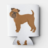 Brusselse Griffon Blikjeskoeler (Achterkant)
