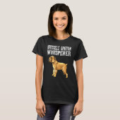Brusselse Griffon Fluisteraar Hond T-shirt (Voorkant volledig)