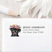 Brusselse Griffon Hond Retour Adres Labels (Insitu)