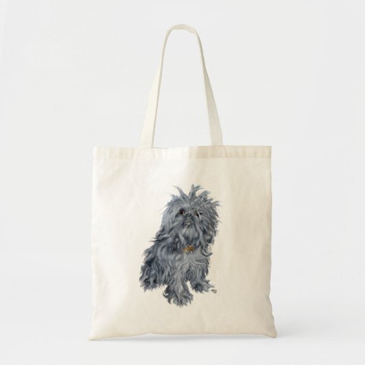 Brusselse Griffon Tote Bag (Voorkant)