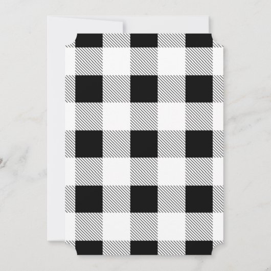 brusselse zwarte witte buffel kaart (Achterkant)