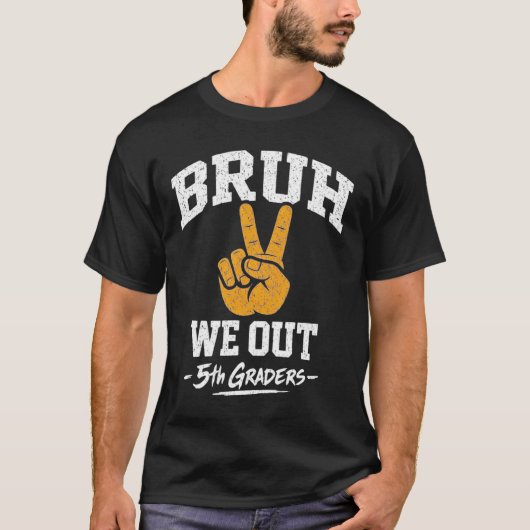 Brut 5e klassers uit afstuderen van de vijfde klas t-shirt (Voorkant)
