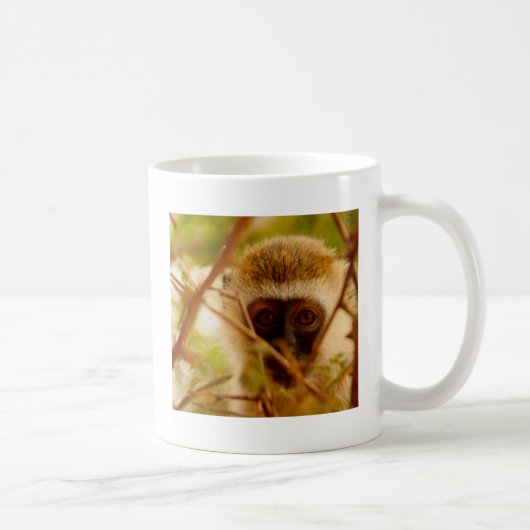 Brutaal Aapje. Koffiemok (Rechts)