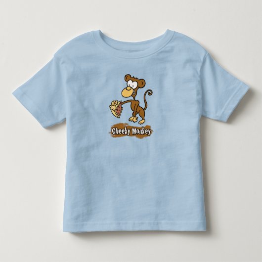 Brutaal Apen Cartoon Ontwerp Kinder Shirts (Voorkant)