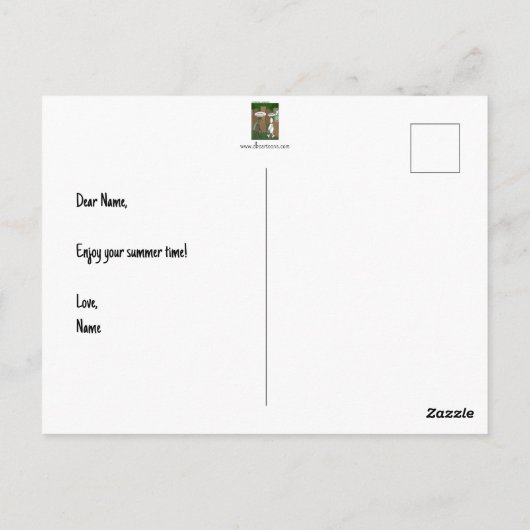 Brutaal Briefkaart (Achterkant)