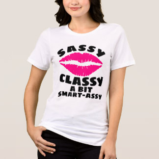 BRUTAAL, ELEGANT, BRUTAAL SLIMME DAMES FUNNY T-Shi Tri-Blend Shirt