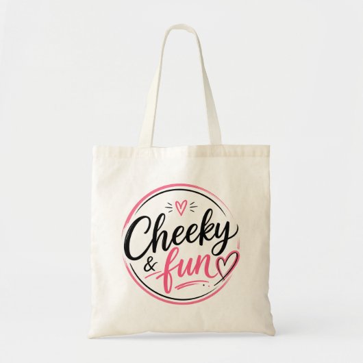 Brutaal en leuk Cute Sassy Everyday Tote Bag (Voorkant)