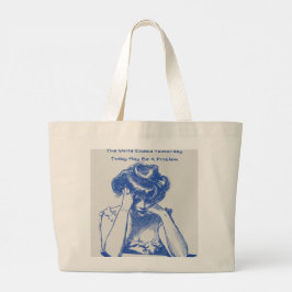 Brutaal grote boodschappentas tote bag