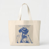 Brutaal grote boodschappentas tote bag (Voorkant)