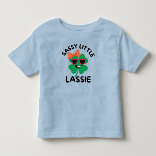 Brutaal Klein Meisje: St. Patrick's Day Kinderen B Kinder Shirts