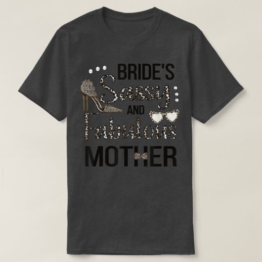 Brutaal Moeder Van De Bruid Bruiloft Bruid's Mo T-shirt (Design voorkant)