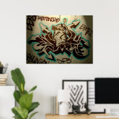 Brutaal Muse Poster "PH0T0NZ3R0" (Thuiskantoor)