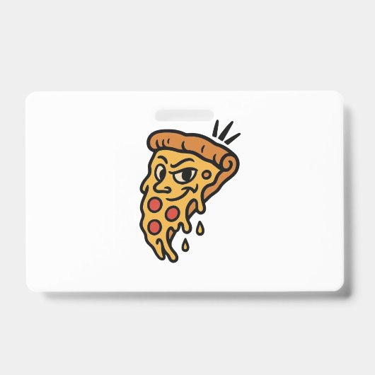 🍕 Brutaal Pizzapunt Badge (Voorzijde)