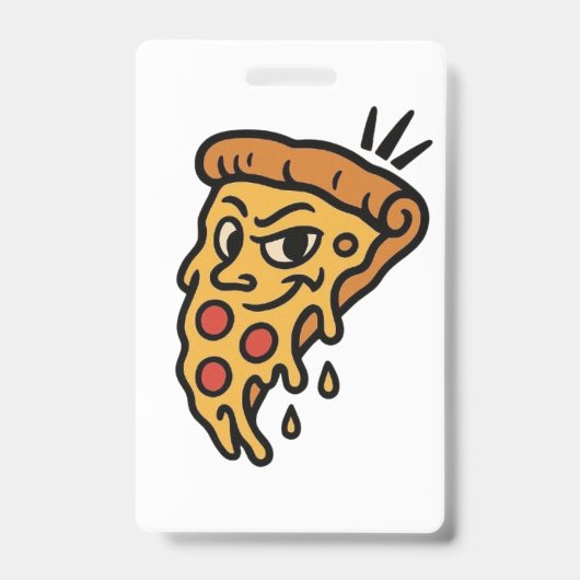 🍕 Brutaal Pizzapunt Badge (Voorzijde)