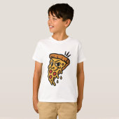 🍕 Brutaal Pizzapunt T-shirt (Voorkant volledig)