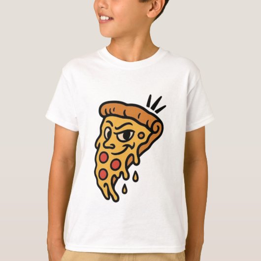 🍕 Brutaal Pizzapunt T-shirt (Voorkant)