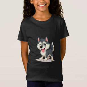 Brutaal Siberische Husky T-shirt