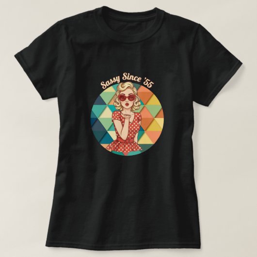 Brutaal sinds '55 t-shirt (Design voorkant)