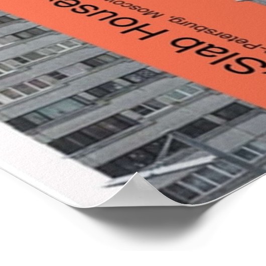 BRUTAAL SovjetBrutalisme Poster (Hoek)