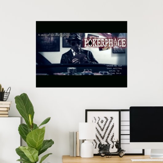 Brutal Muse "Pokerphace"-Poster Poster (Thuiskantoor)