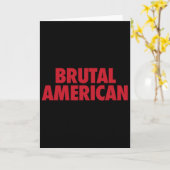 Brutale Amerikaan Kaart (Gele Bloem)