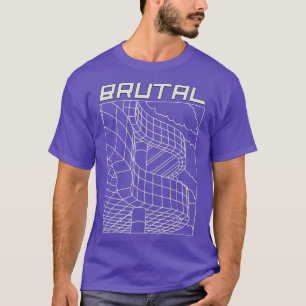 Brutale Architectuur Architecten Ontwerpers T-shirt