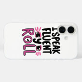 Brutale Attitude "Ik Spreek vloeiend Oogrol" Case-Mate iPhone Case (Achterkant (horizontaal))