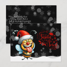 Brutale Bij Beste Sint Ik Heb Echt Mijn Best Gedaa Briefkaart