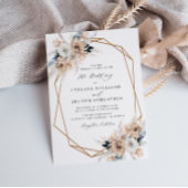 brutale bruinkoolbriddebruggingsuitnodiging kaart