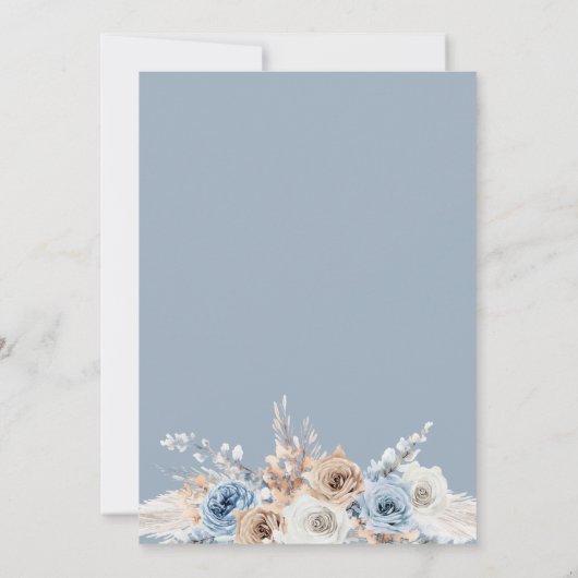 brutale bruinkoolbriddebruggingsuitnodiging kaart (Achterkant)