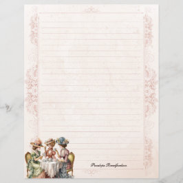  brutale dames high tea gevoerd briefpapier