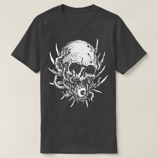 Brutale dood Metaal Eternal Sight Eye Skull door K T-shirt (Design voorkant)